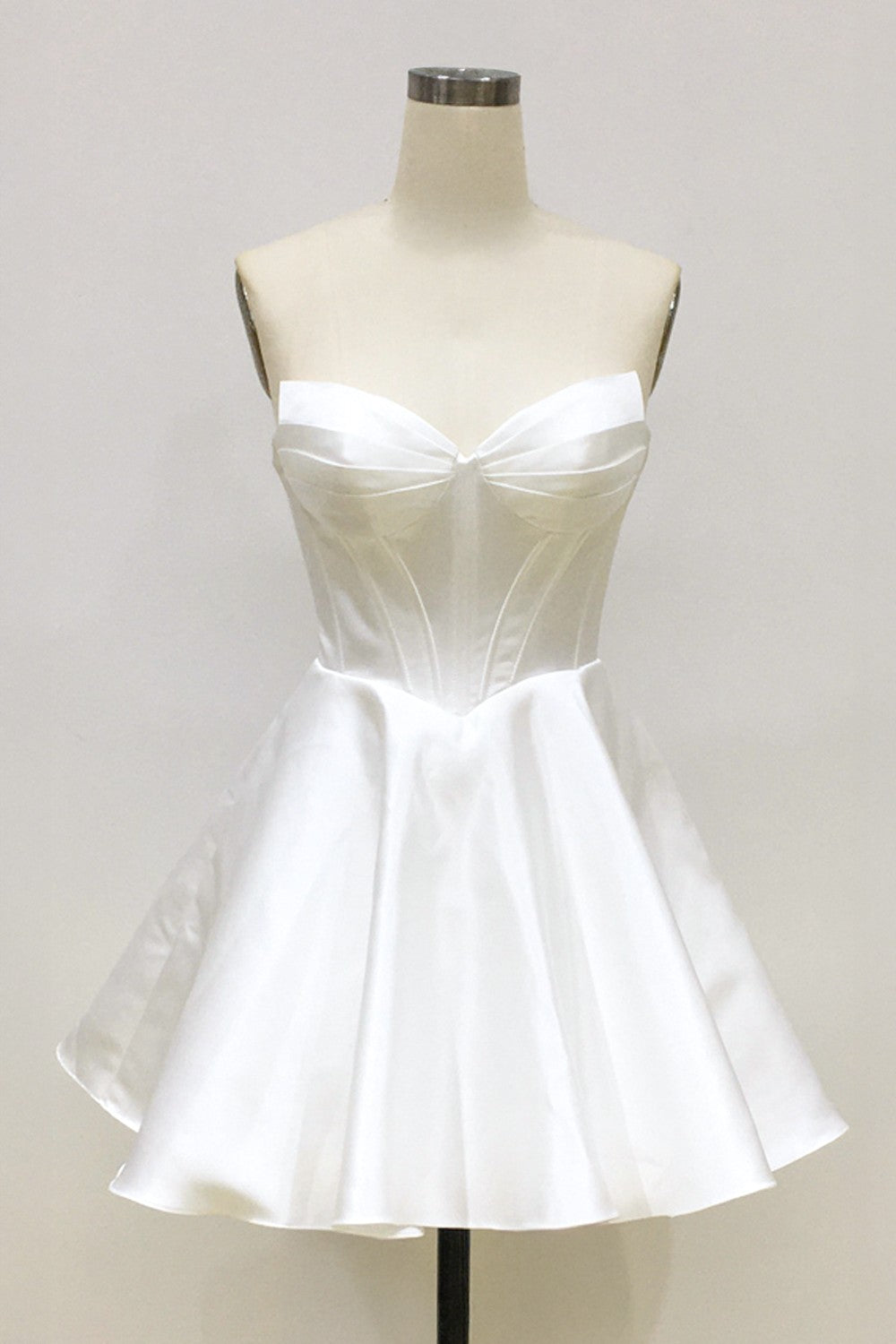 Short Strapless A-line Dress by Amelia Couture 5082S