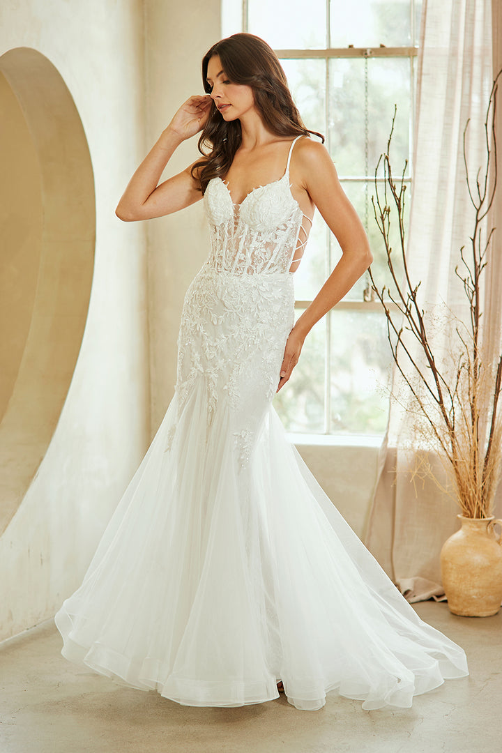 Sleeveless Mermaid Dress by Amelia Couture 2120