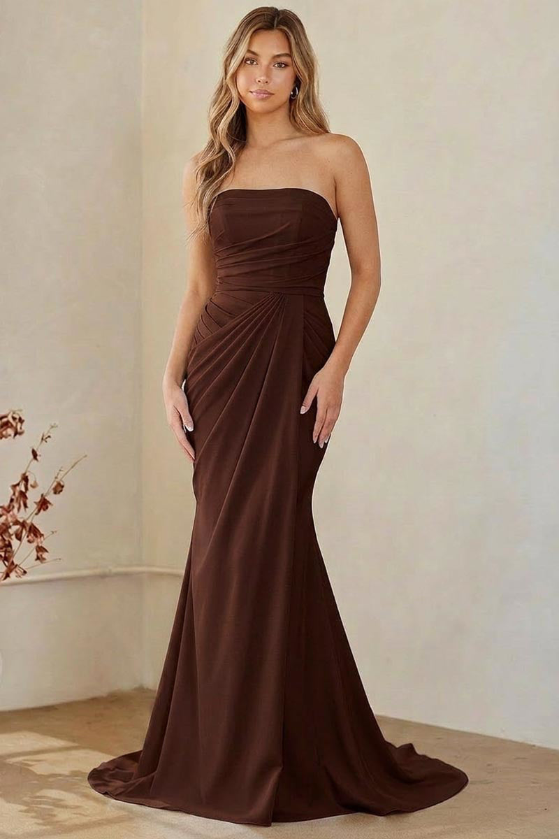 Fitted Strapless Gown by Amelia Couture 6149
