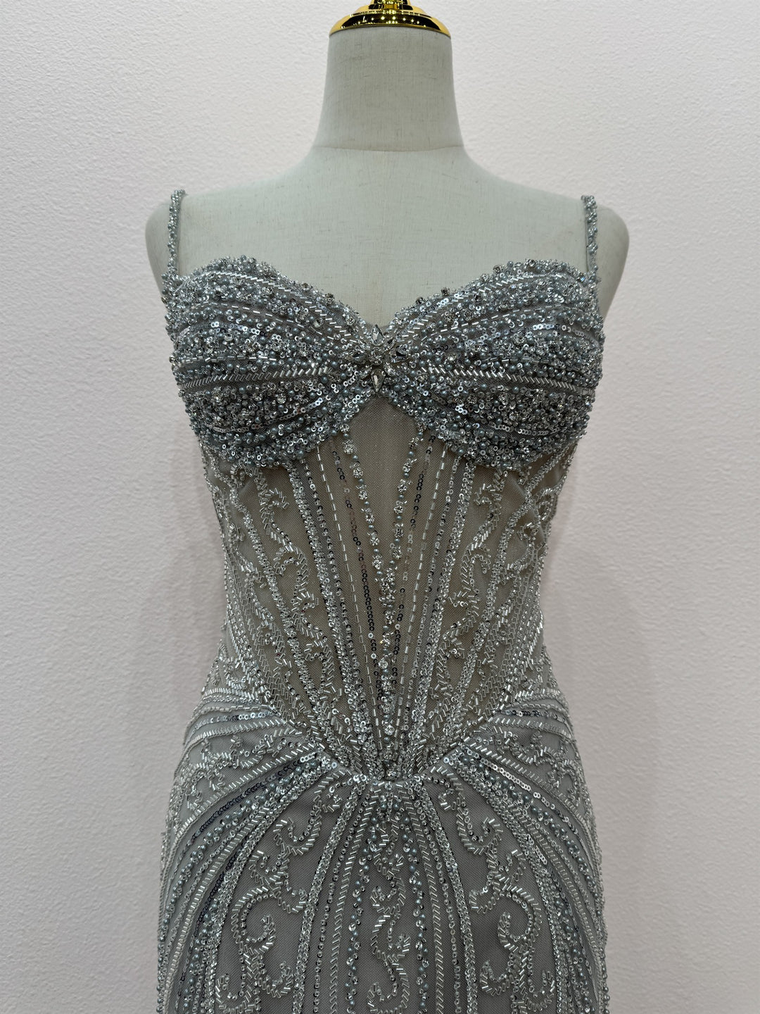 Beaded Short Sleeveless Dress by Nox Anabel F7137