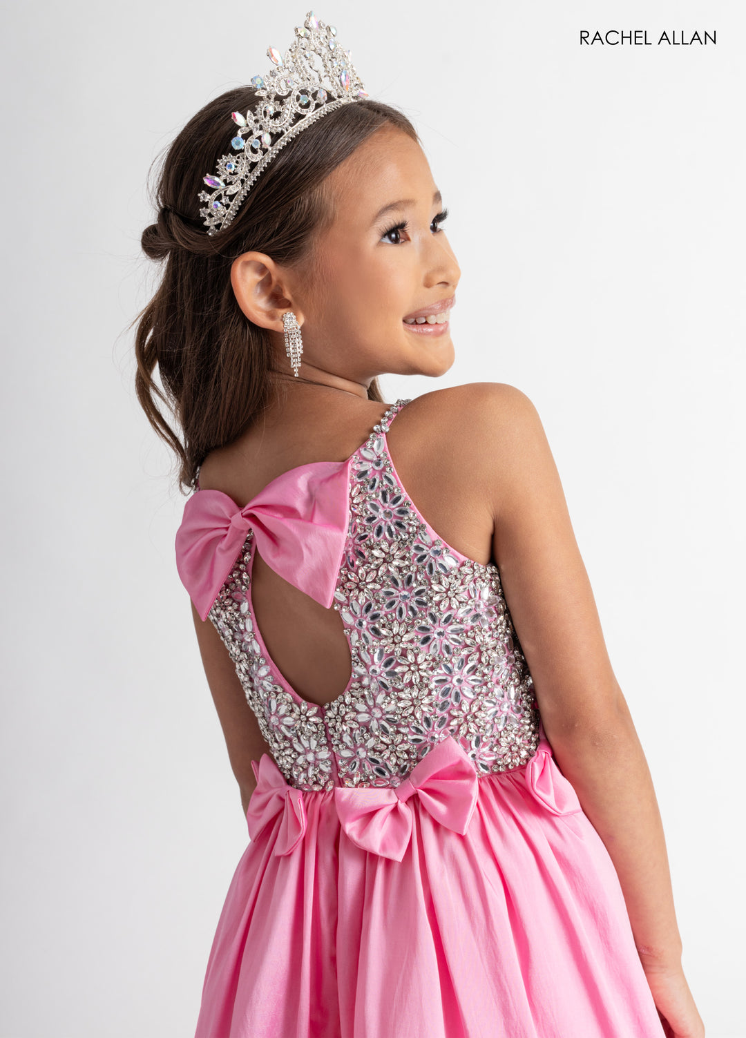 Girl's High Low Romper by Rachel Allan 10301
