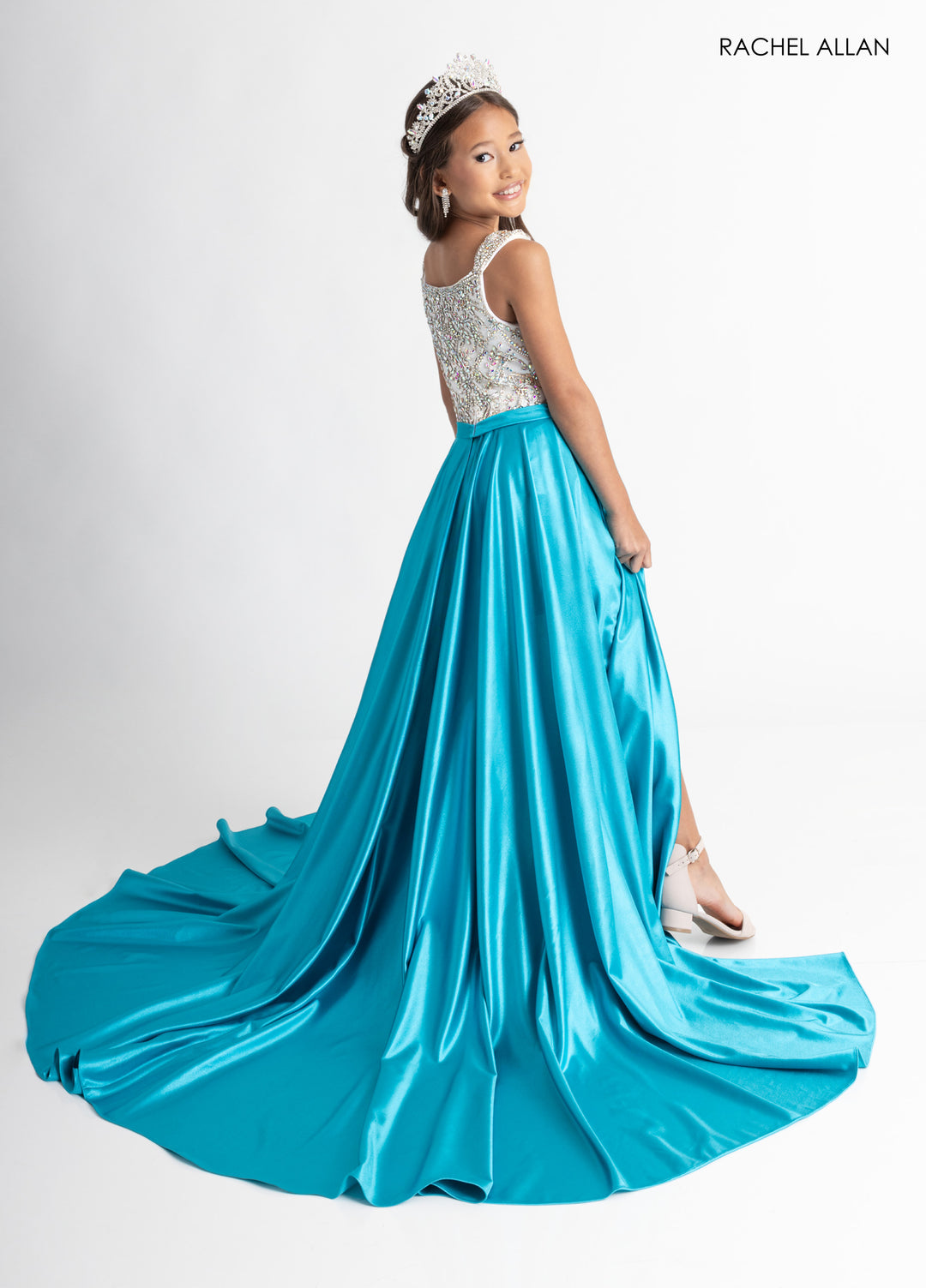 Girl's Sleeveless Romper by Rachel Allan 10315