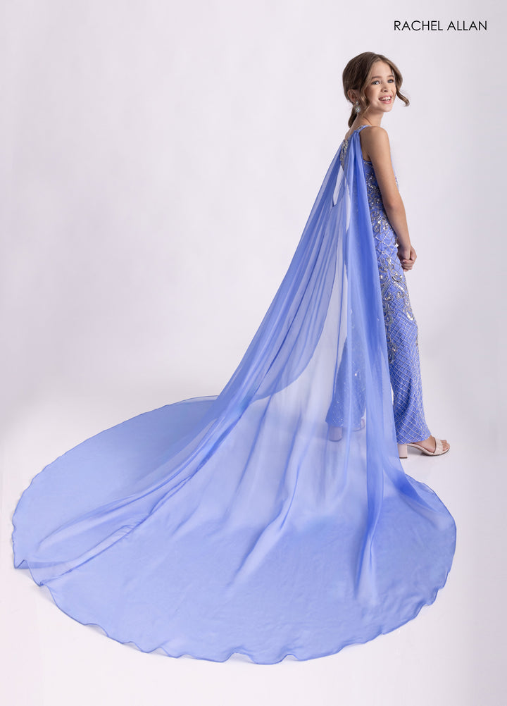 Girl's Overskirt Jumpsuit by Rachel Allan 10320