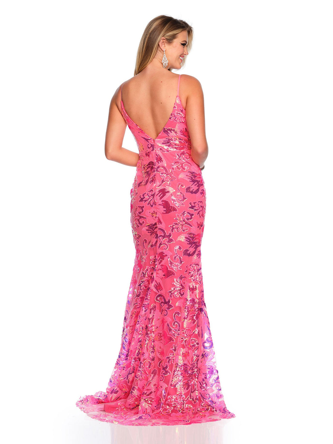 Long Evening Dress by Dave and Johnny 11447