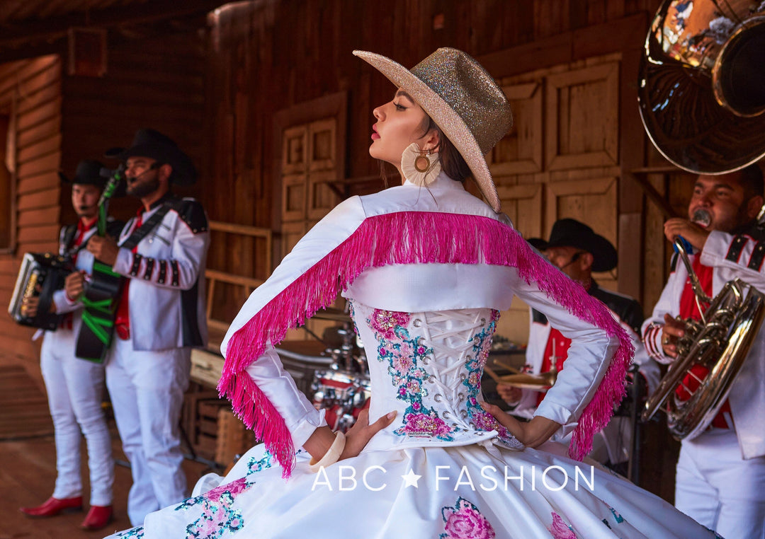 3-Piece Charro Quinceanera Dress by Ragazza M51-151