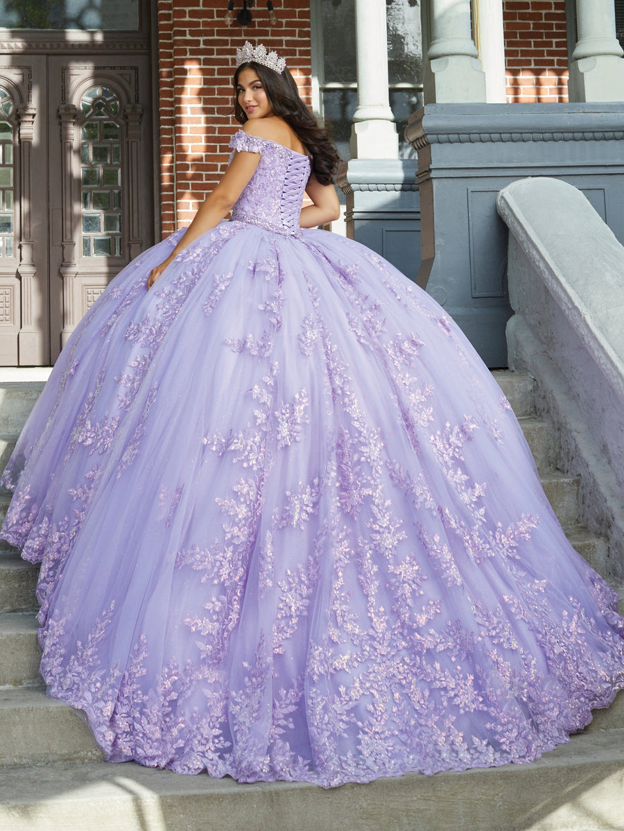 3-Piece Quinceanera Dress with Short Skirt by House of Wu 26048 – ABC