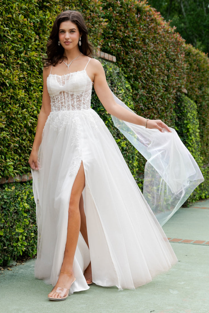 Sleeveless A-line Gown by Cinderella Couture 4217