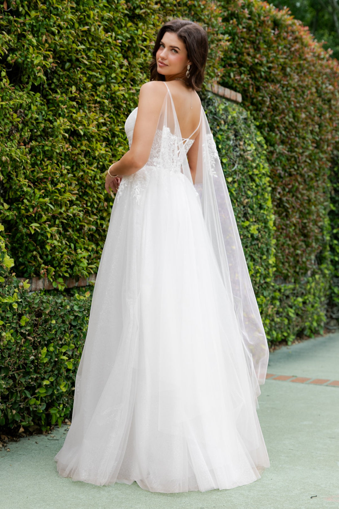 Sleeveless A-line Gown by Cinderella Couture 4217