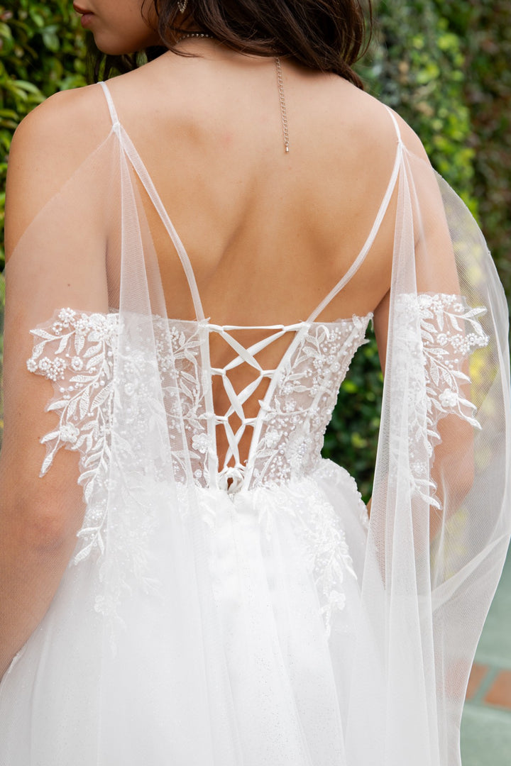 Sleeveless A-line Gown by Cinderella Couture 4217