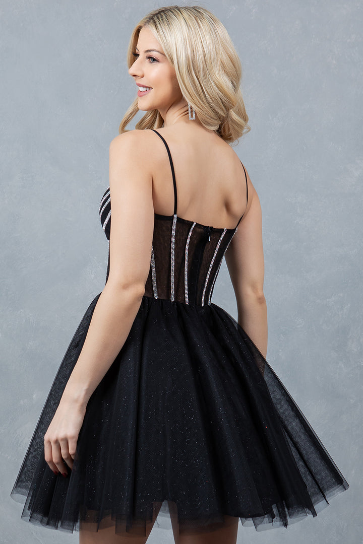 Short Sleeveless Dress by Cinderella Couture 5138J