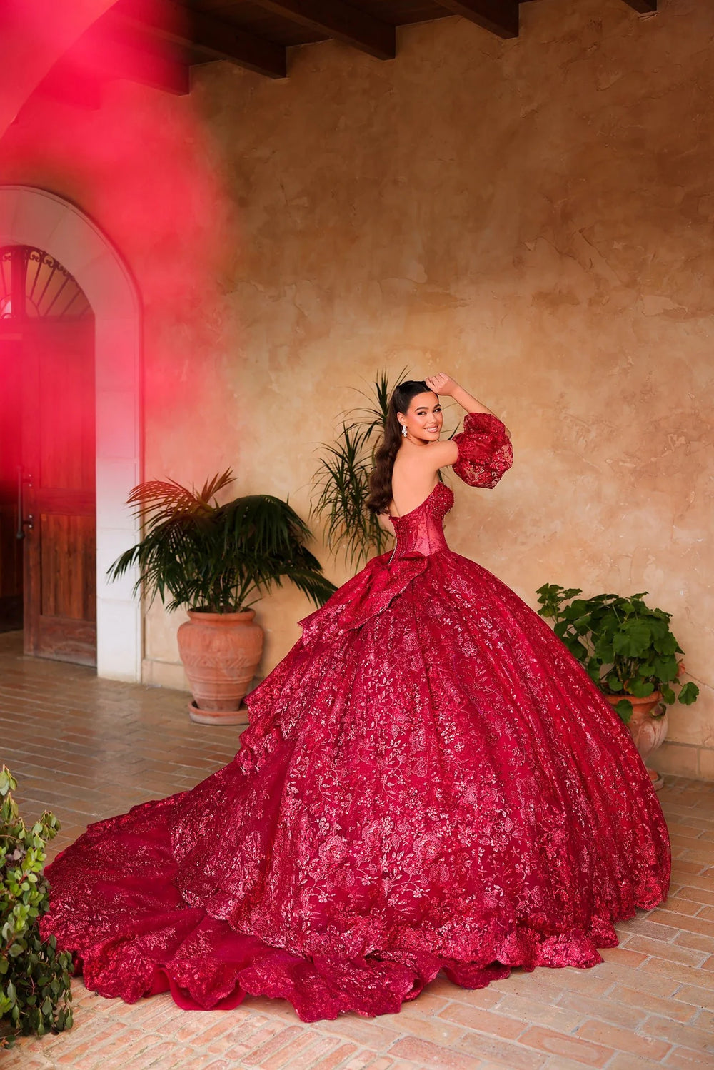 abc fashion quinceanera dresses Strapless Quinceanera Dress by Rachel Allan RQ1160