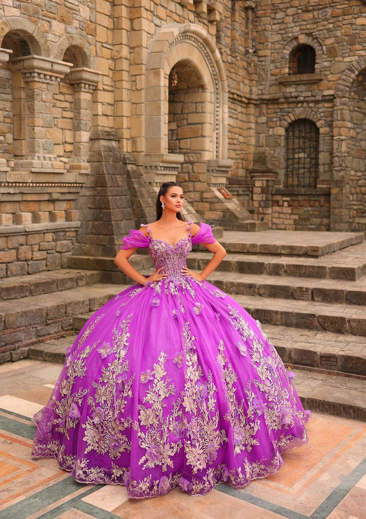 Off Shoulder Corset Ball Gown by Amarra 54241