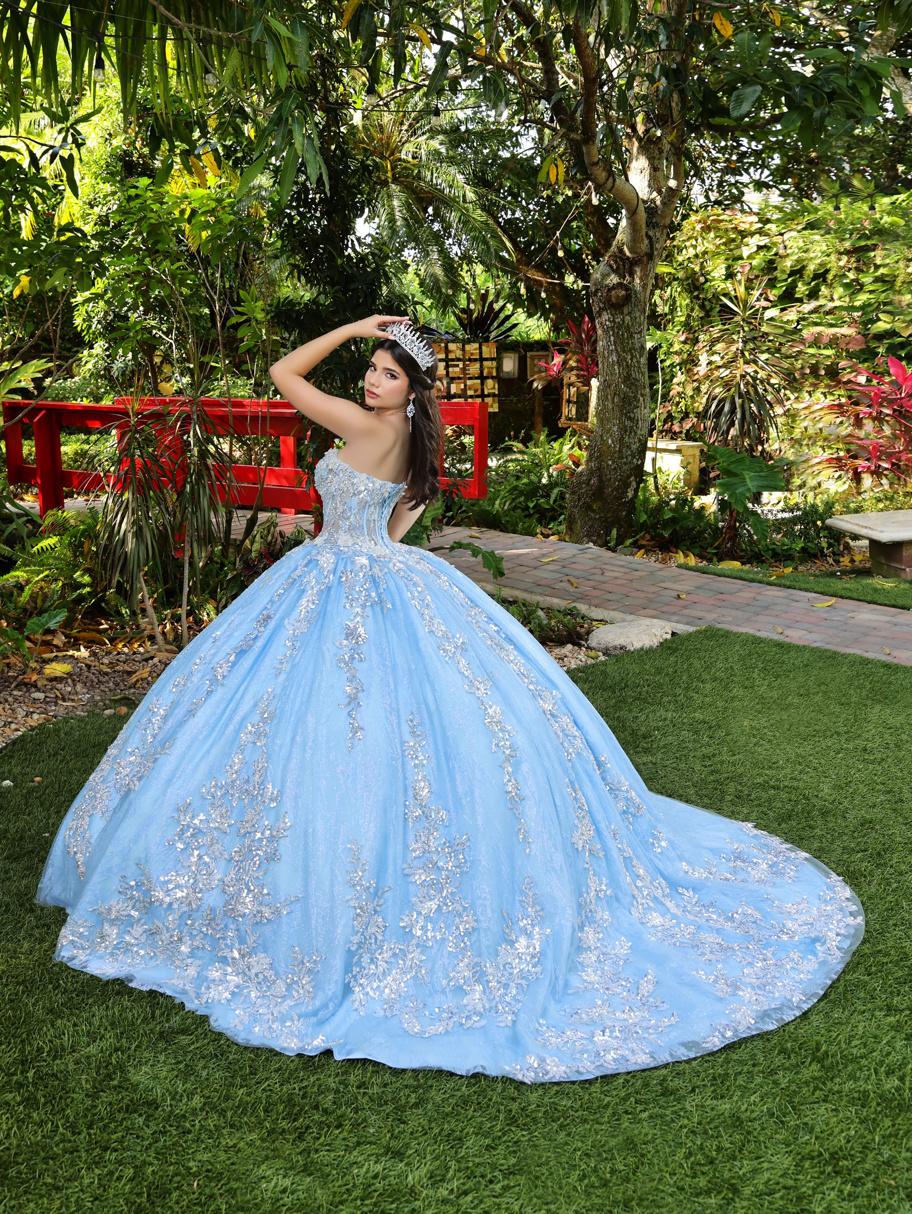 Sweetheart Corset Ball Gown by LizLuo Fiesta 56534 – ABC Fashion