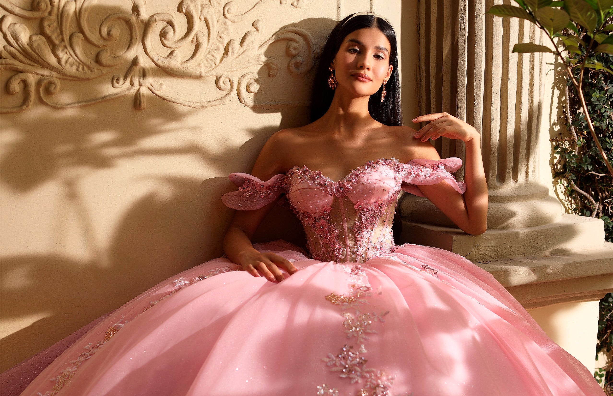 COLOR*IZ チョユリ　ペンサトレカ Off Shoulder Quinceanera Dress by Ragazza PRC0-035 – ABC Fashion