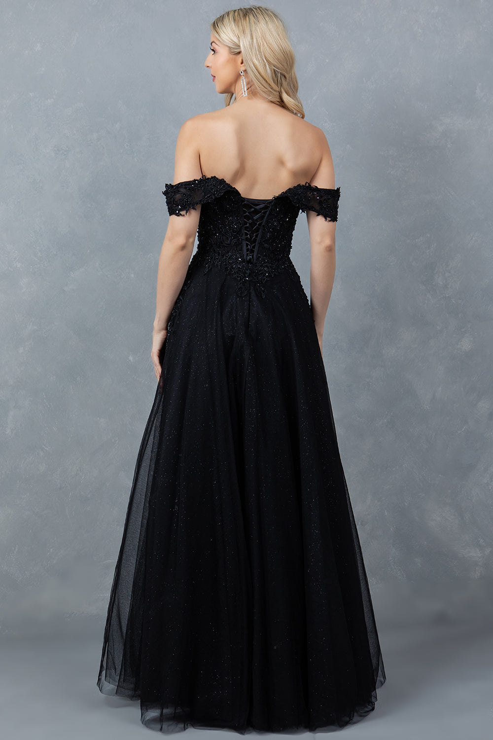 Off Shoulder A-line Gown by Cinderella Couture 8152J ABC Fashion Off Shoulder A-line Gown by Cinderella Couture 8152J ABC Fashion