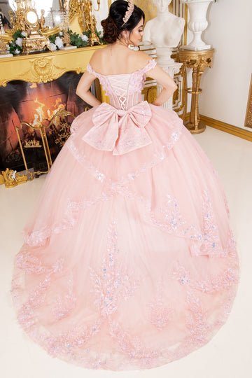 Chiffon Girl Party Dress by Cinderella Couture USA AS5004 main image 0