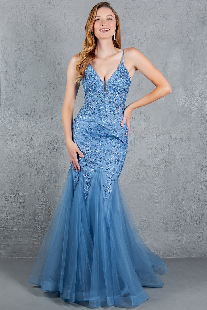Sleeveless Mermaid Dress by Cinderella Couture 8178J