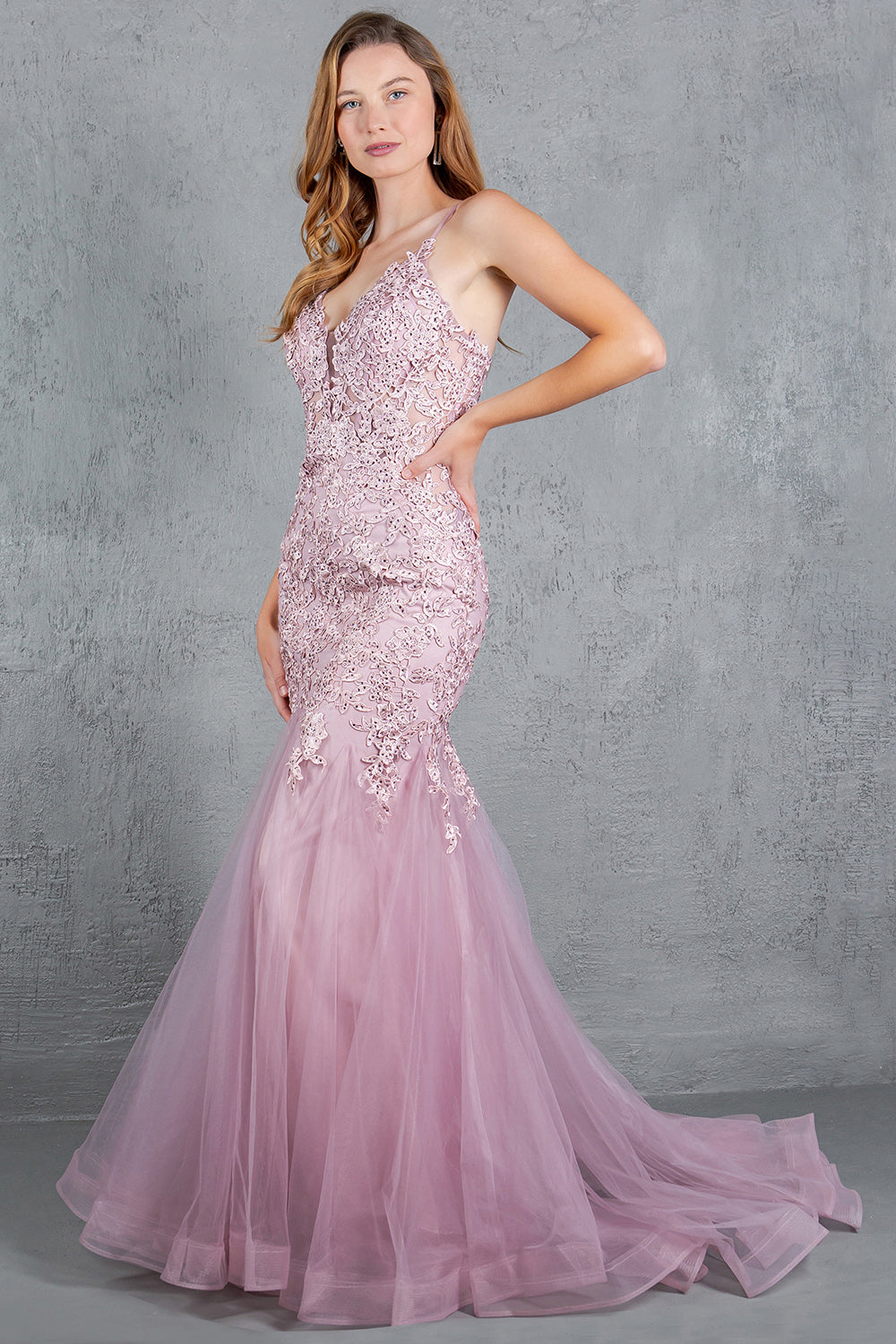 Sleeveless Mermaid Dress by Cinderella Couture 8178J