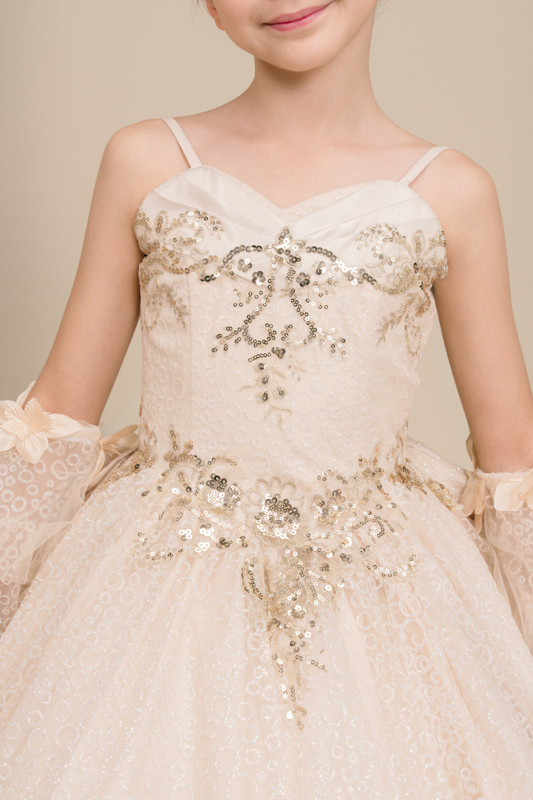 Girls Sleeveless Gown by Cinderella Couture 8385