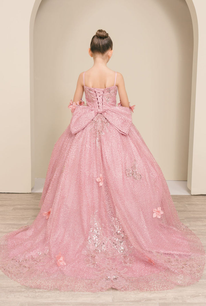 Girls Sleeveless Gown by Cinderella Couture 8385