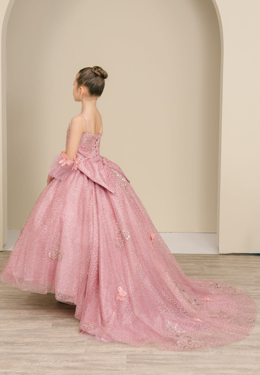 Girls Sleeveless Gown by Cinderella Couture 8385