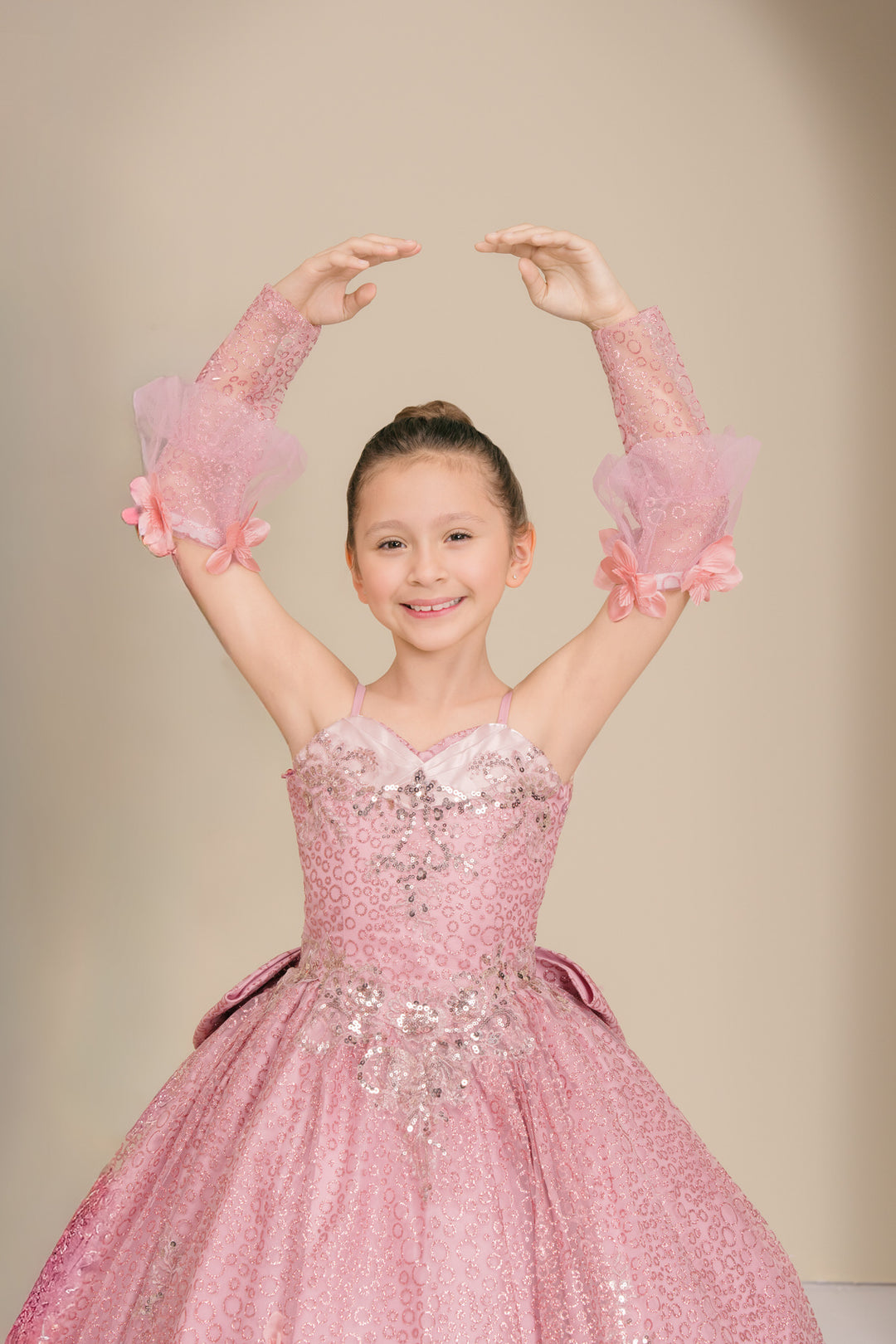 Girls Sleeveless Gown by Cinderella Couture 8385