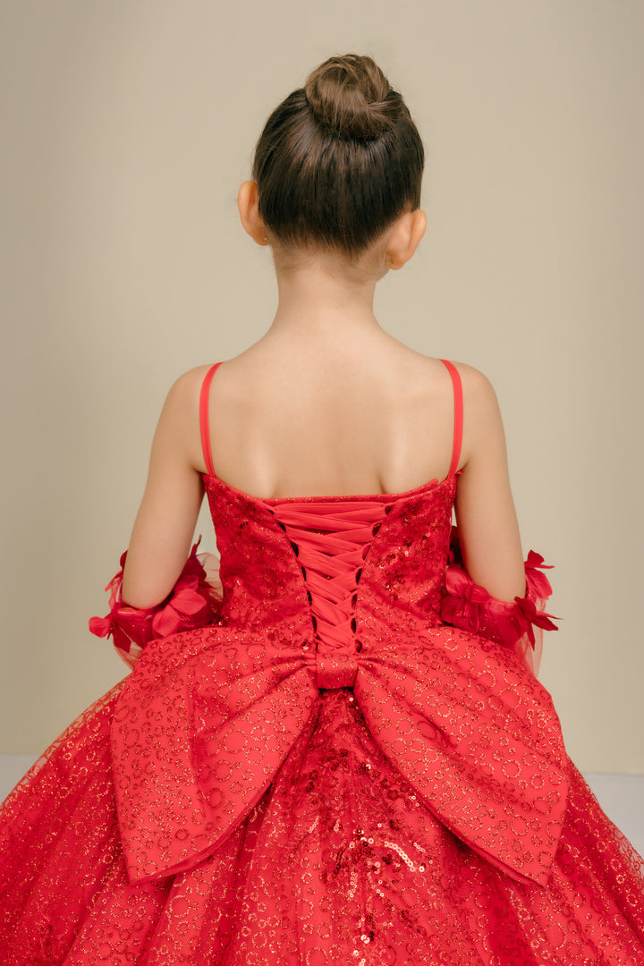 Girls Sleeveless Gown by Cinderella Couture 8385