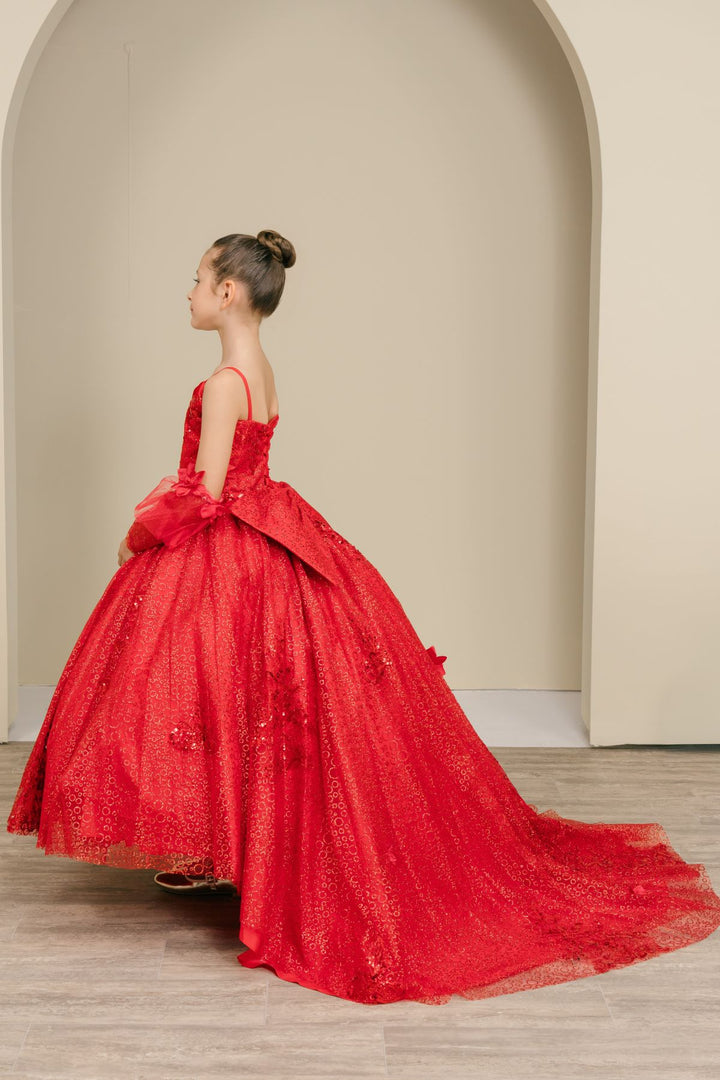 Girls Sleeveless Gown by Cinderella Couture 8385