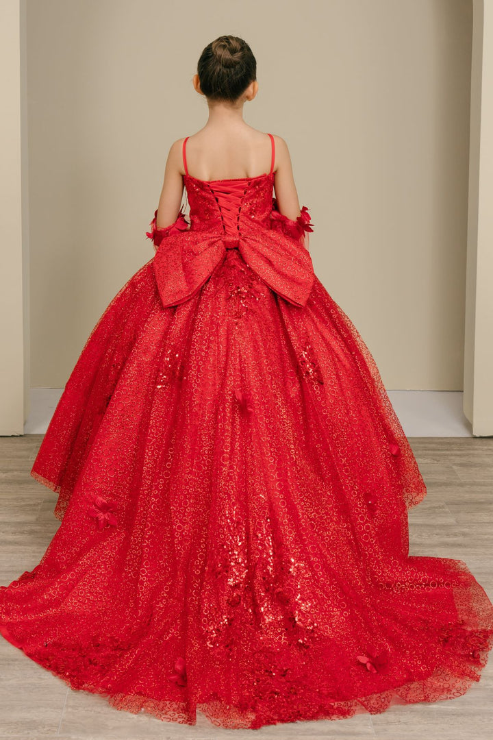 Girls Sleeveless Gown by Cinderella Couture 8385