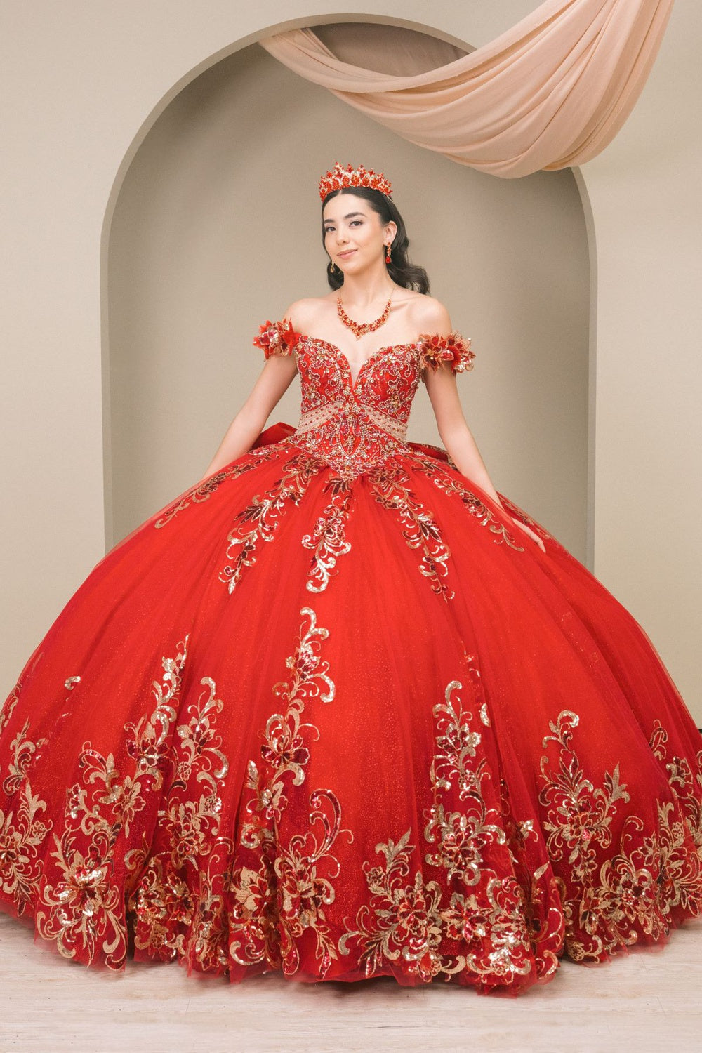 Quinceanera Dresses 2026 | Ball Gowns 2026 | Vestidos de Quinceanera Tagged "Red" ABC Fashion Quinceanera Dresses 2026 | Ball Gowns 2026 | Vestidos de Quinceanera Tagged "Red" ABC Fashion