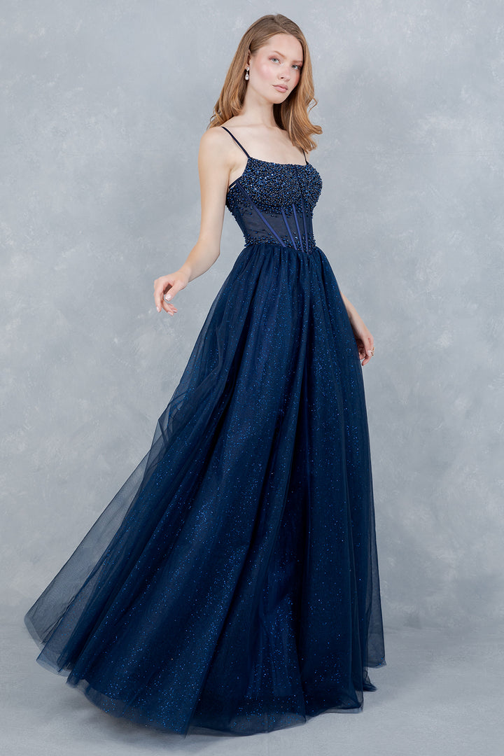 Sleeveless A-line Gown by Cinderella Couture 8459J