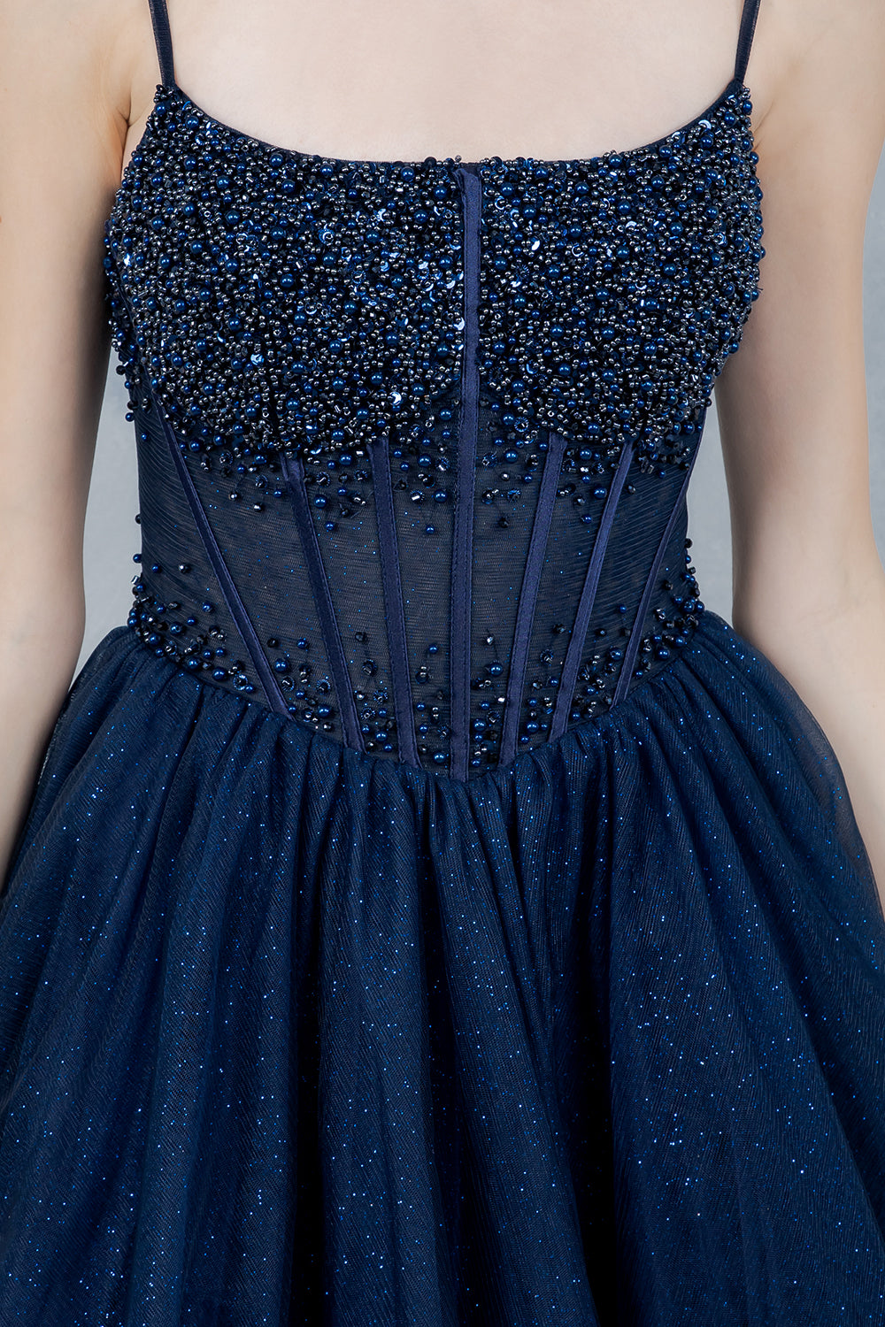 Sleeveless A-line Gown by Cinderella Couture 8459J