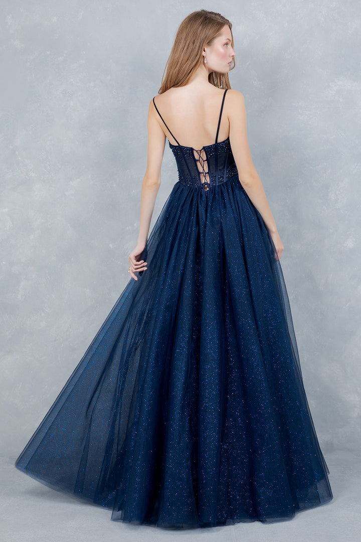 Sleeveless A-line Gown by Cinderella Couture 8459J