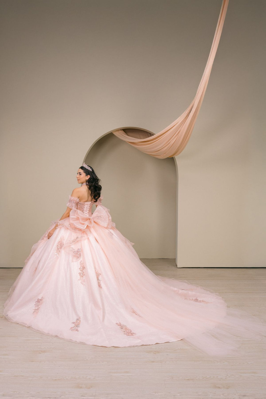 Strapless Ball Gown by Cinderella Couture 8540JQ