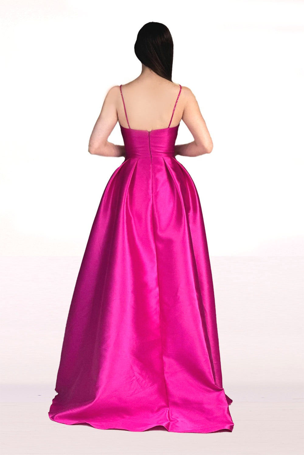 Taffeta Sleeveless A-line Gown by Abby Paris 90267