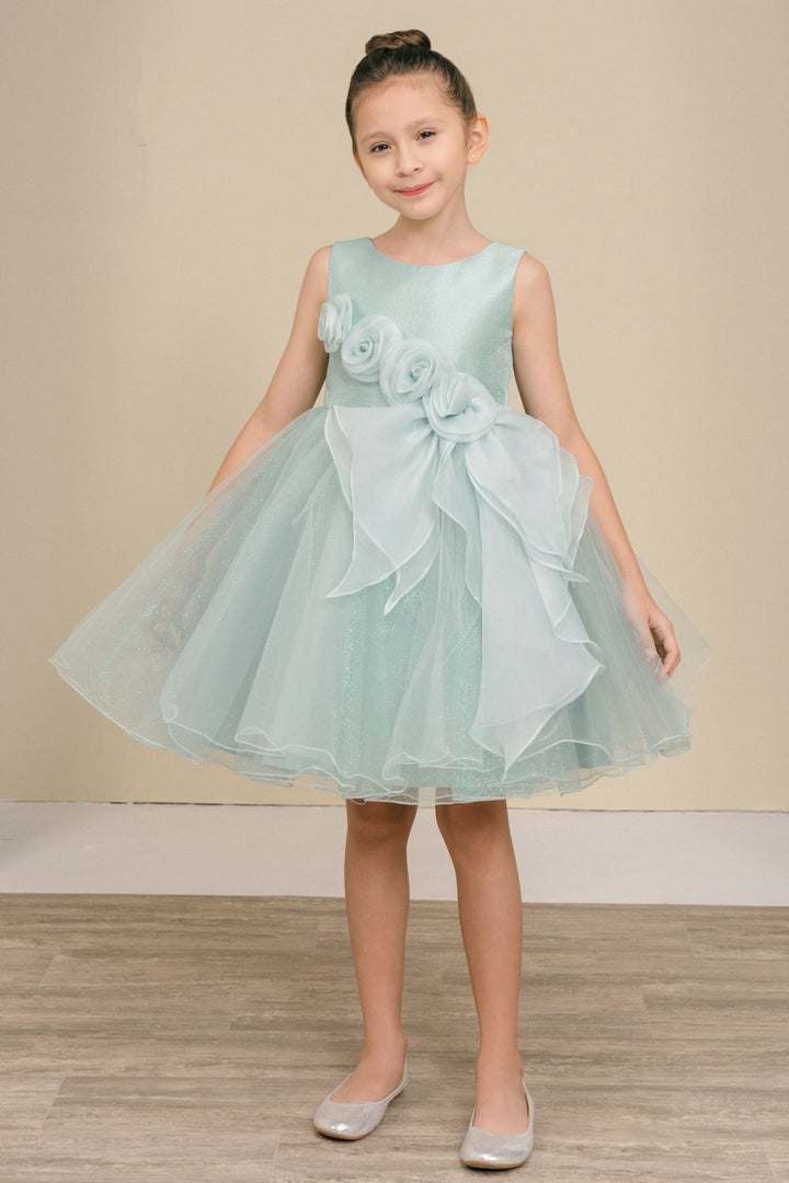 Girls Short Sleeveless Dress by Cinderella Couture 9128