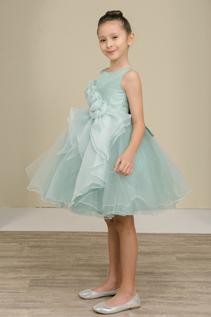 Girls Short Sleeveless Dress by Cinderella Couture 9128