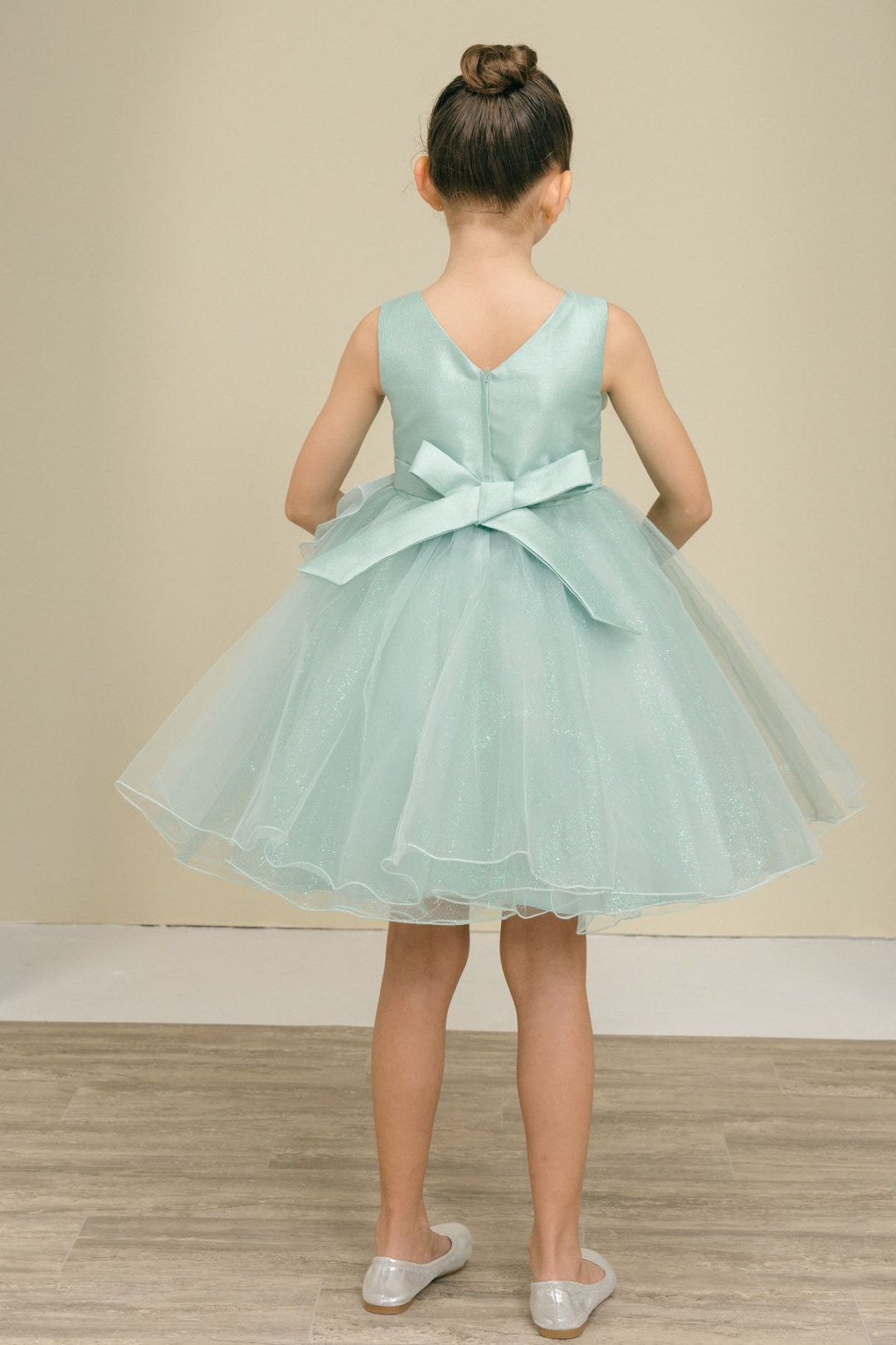 Girls Short Sleeveless Dress by Cinderella Couture 9128