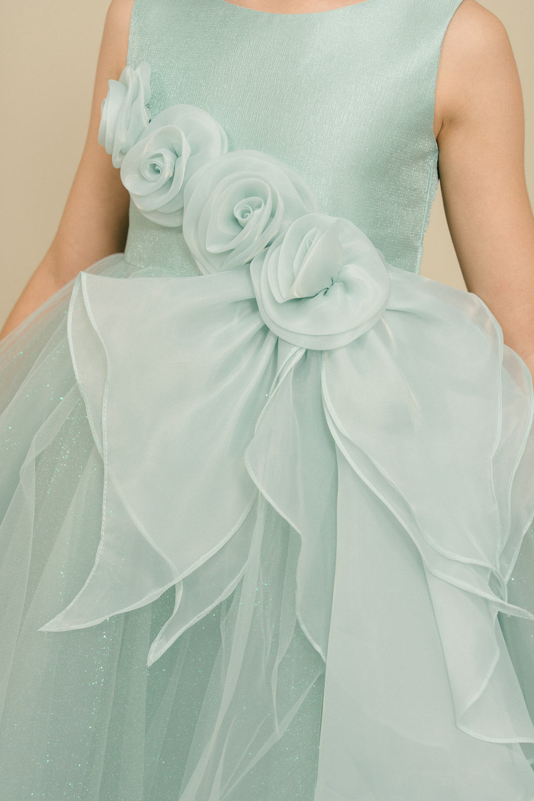 Girls Short Sleeveless Dress by Cinderella Couture 9128
