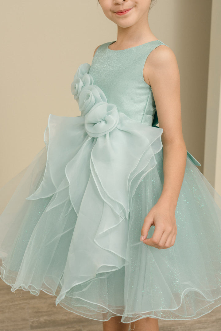Girls Short Sleeveless Dress by Cinderella Couture 9128
