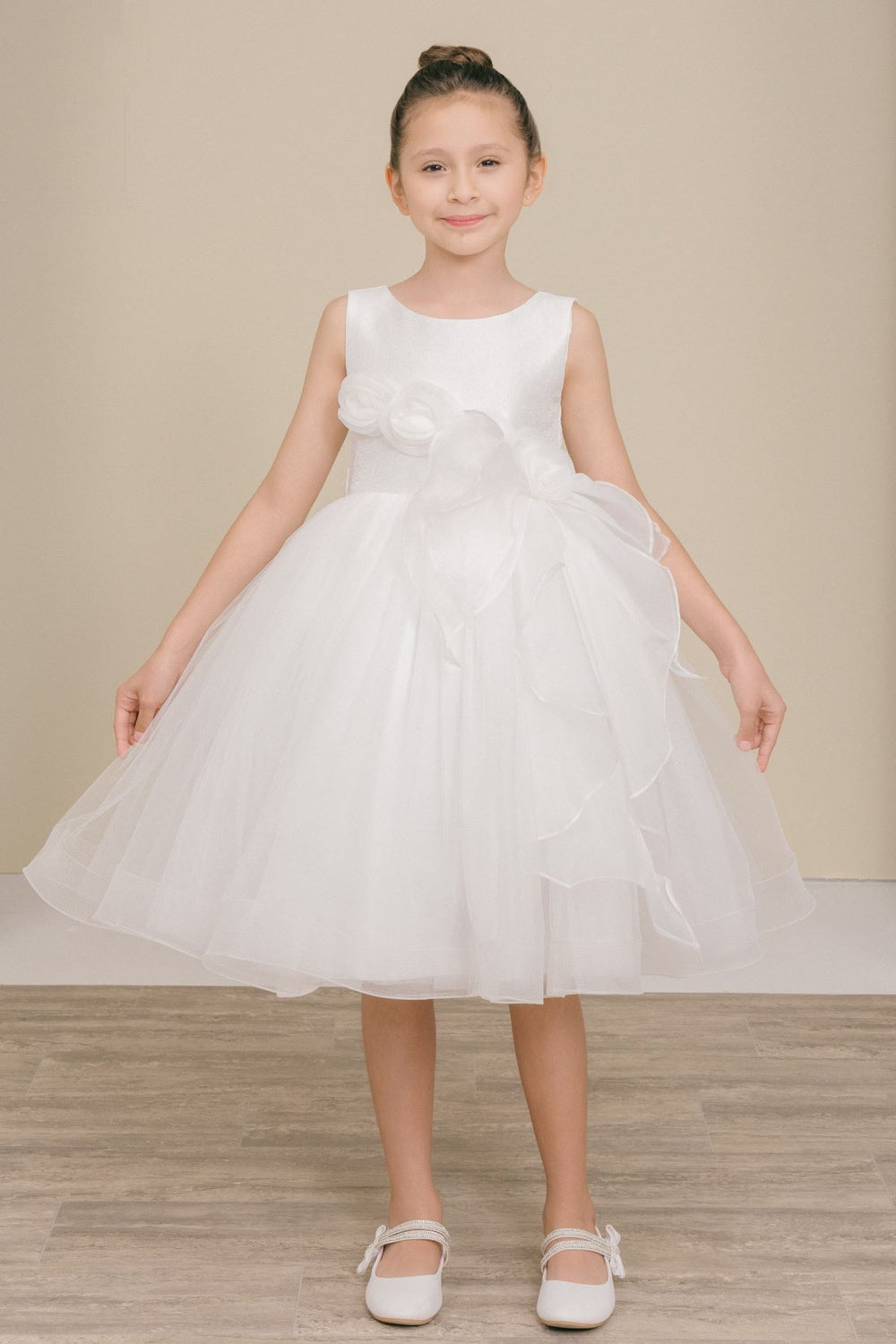 Girls Short Sleeveless Dress by Cinderella Couture 9128