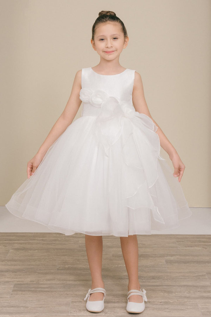 Girls Short Sleeveless Dress by Cinderella Couture 9128