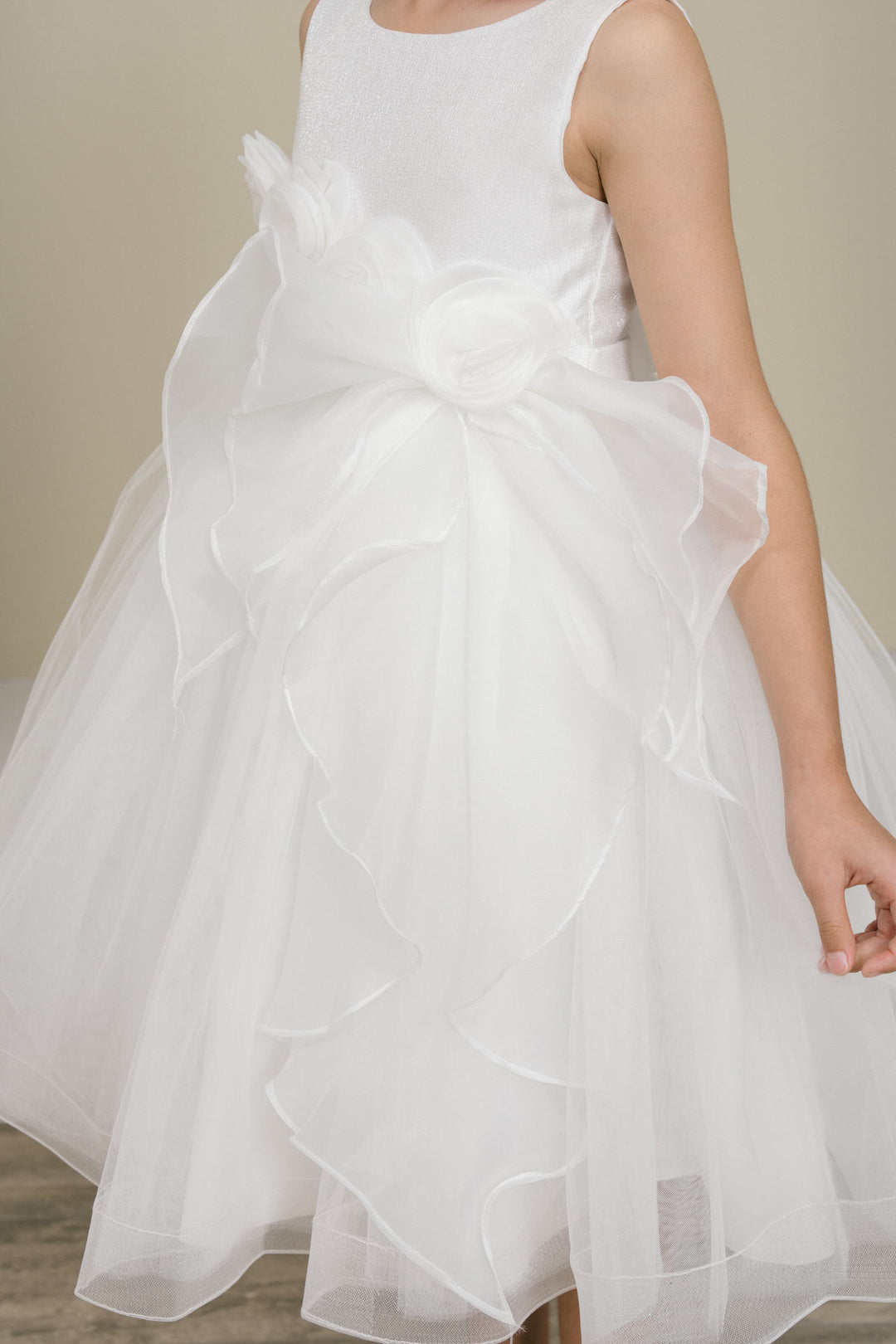 Girls Short Sleeveless Dress by Cinderella Couture 9128