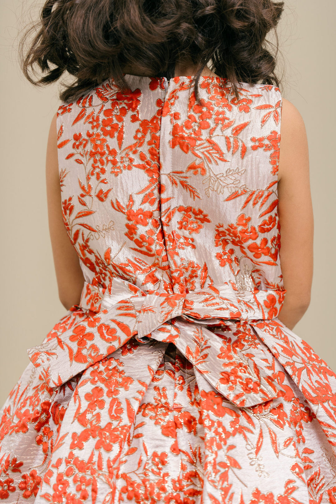 Girls Print Sleeveless Dress by Cinderella Couture 9168