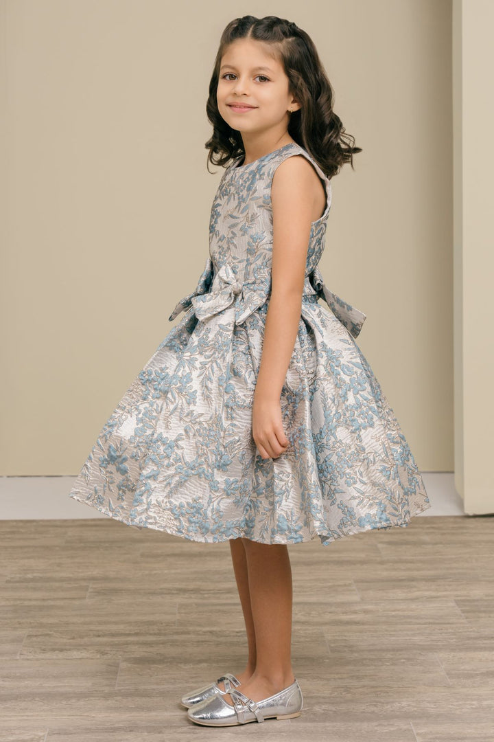 Girls Print Sleeveless Dress by Cinderella Couture 9168