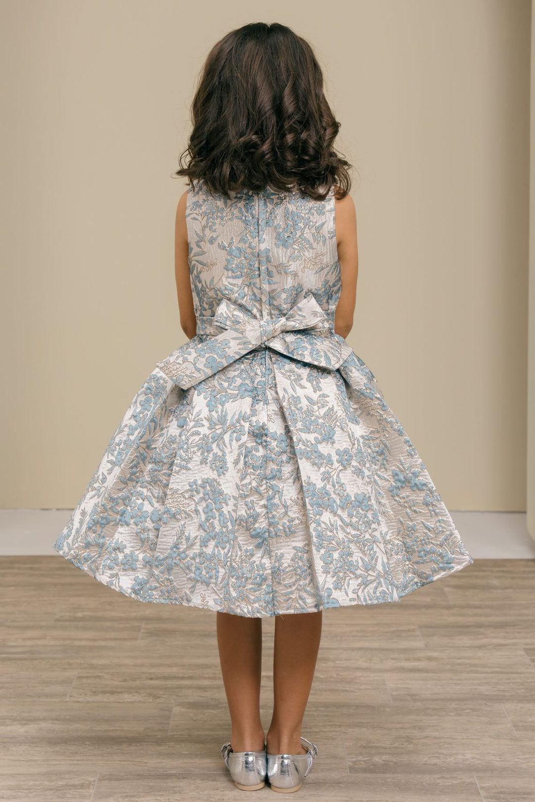 Girls Print Sleeveless Dress by Cinderella Couture 9168