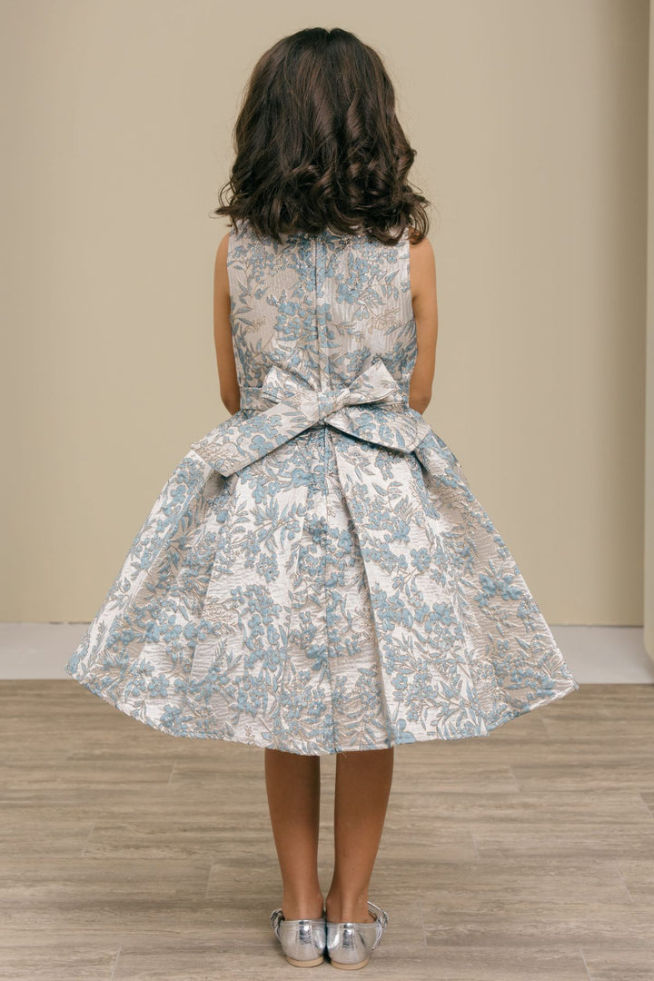 Girls Print Sleeveless Dress by Cinderella Couture 9168