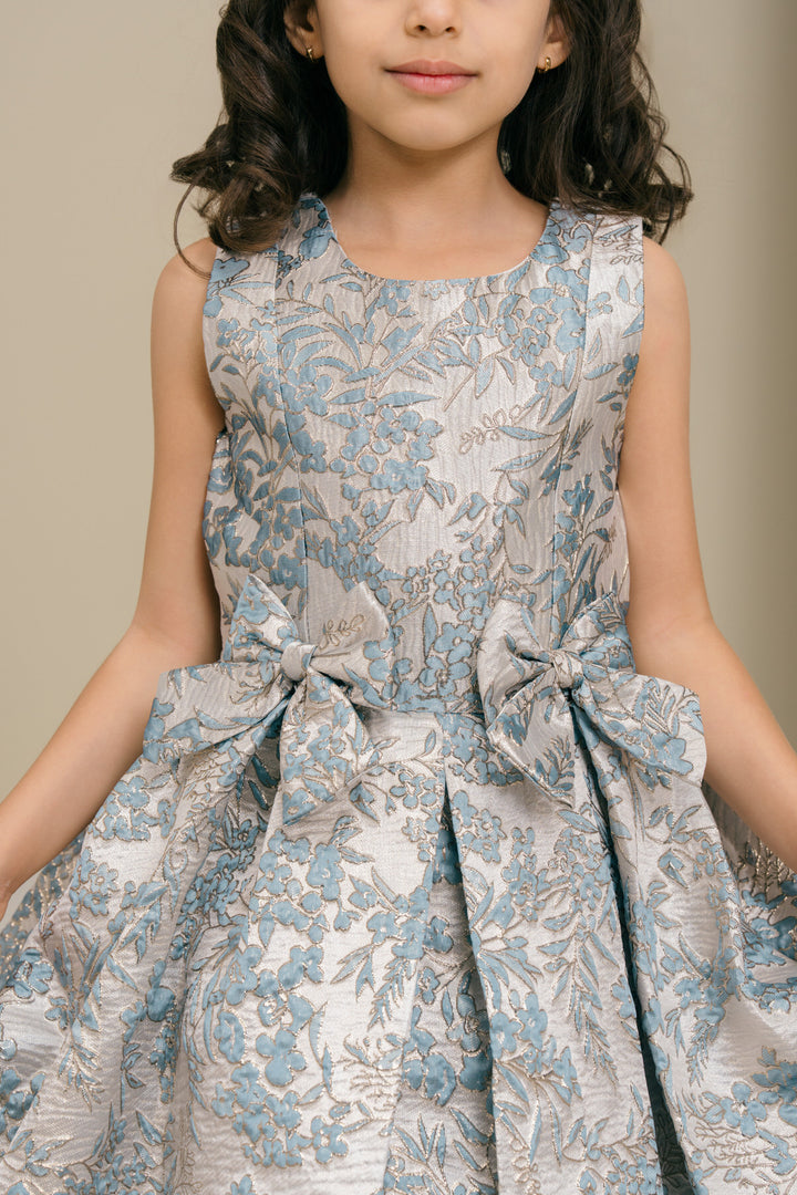 Girls Print Sleeveless Dress by Cinderella Couture 9168