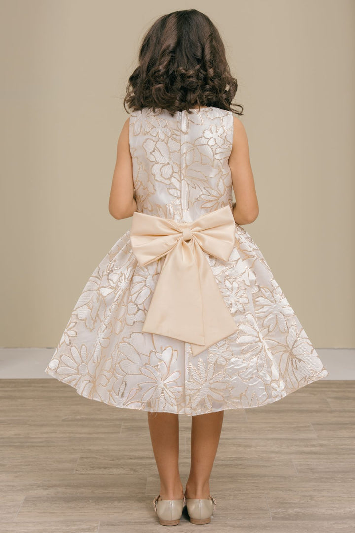Girls Print Sleeveless Dress by Cinderella Couture 9169