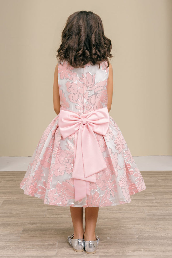 Girls Print Sleeveless Dress by Cinderella Couture 9169